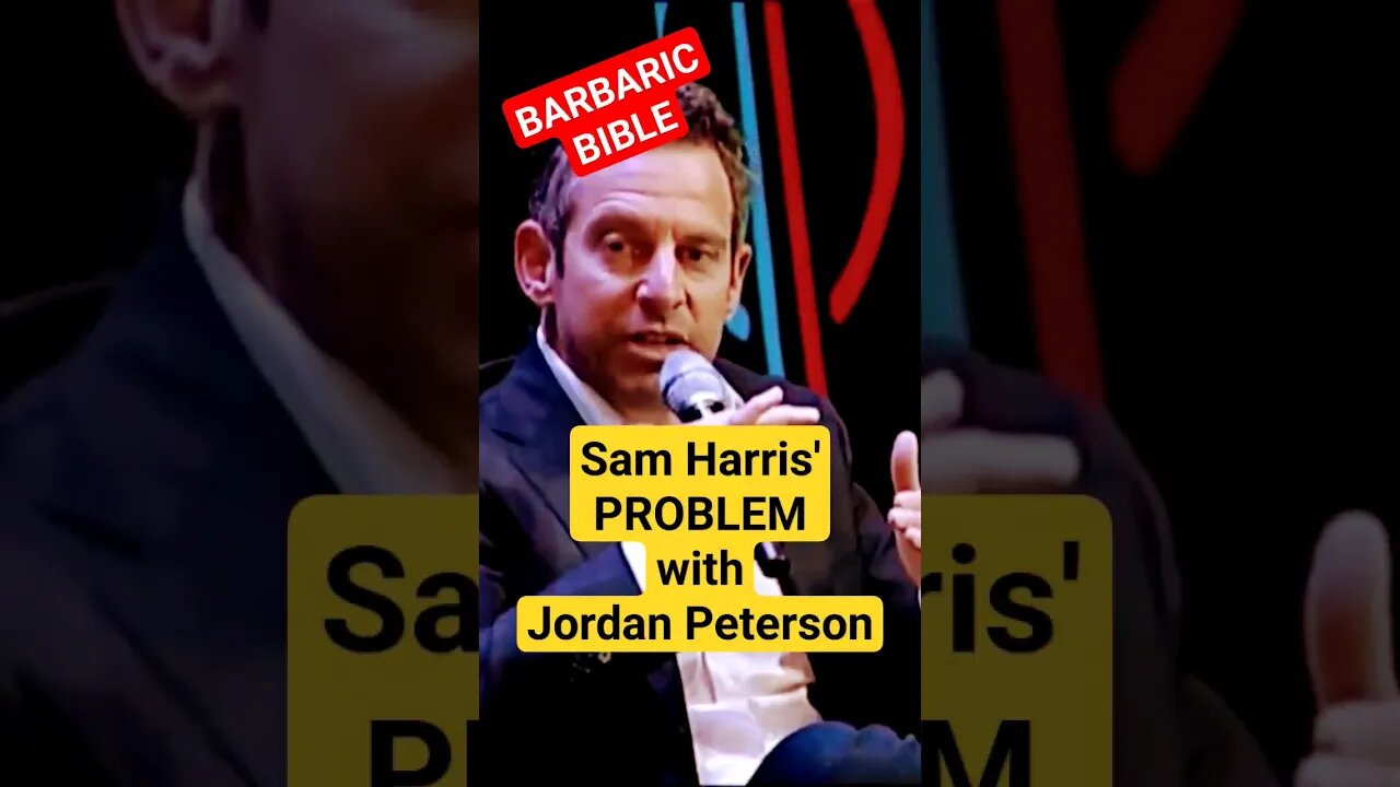 Jordan Peterson is a problem #jordanpeterson #jordanpetersondaily #jordanpetersonquotes #samharris