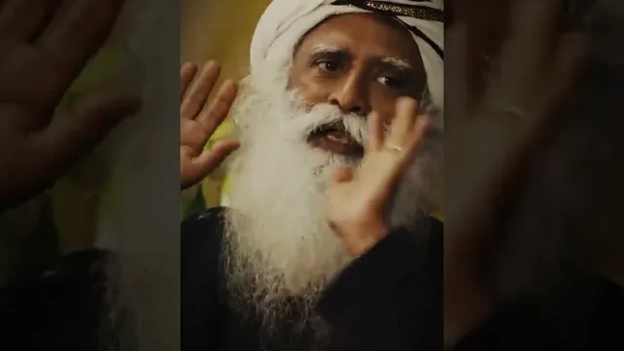 Sadhguru How We Must Work With The Universe. - #shorts