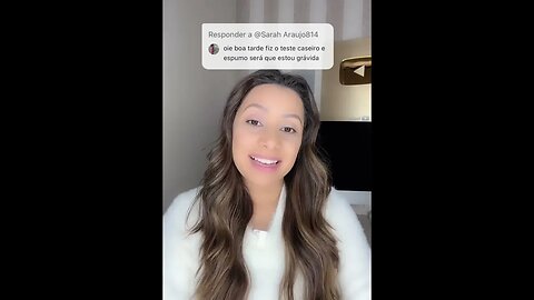 Fiz o teste caseiro e espumou eu estou grávida?