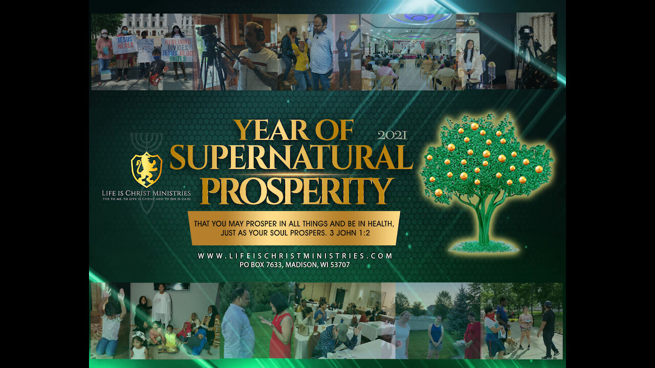 Happy 2021- Year of Supernatural Prosperity!