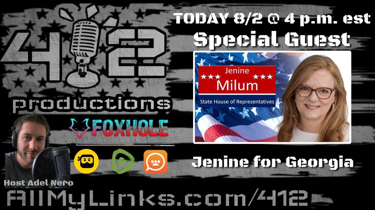 Deplorable discussions - 8/2/2022 - w/ special guest Jenine4Georgia!