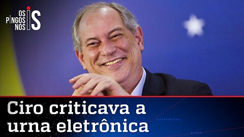 Relembre: Ciro Gomes já defendeu o voto impresso