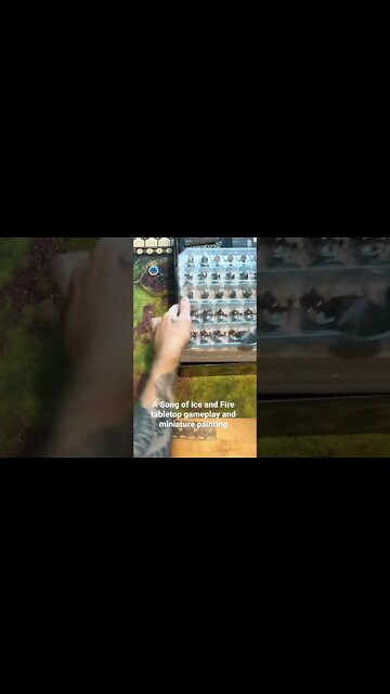 A Song of Ice And Fire gameplay and miniature painting - season 1