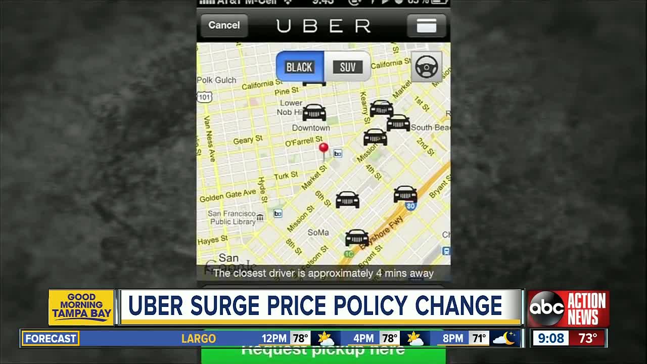 Uber's surge pricing policy change could cost workers $1,000 a month