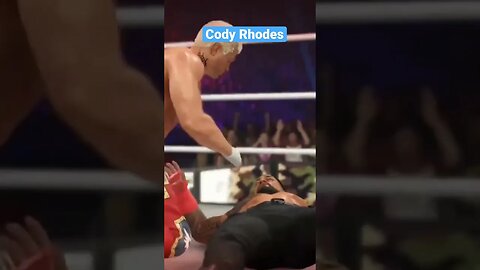 😤 Cody Rhodes Vertebreaker Roman Reigns WWE Backlash 2k23 Wrestling Wrestlemania #codyrhodes #wwe