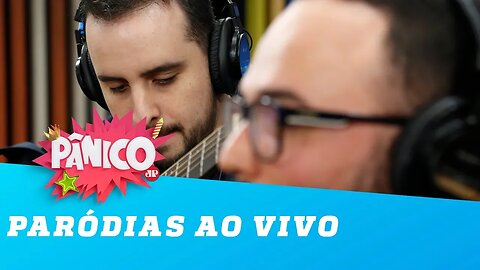 Marcos Castro e Ed Gama cantam paródia ao vivo!