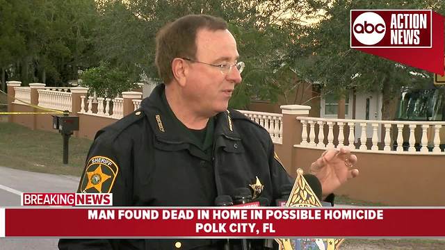 Homicide investigation underway in Polk City after man is found dead in home