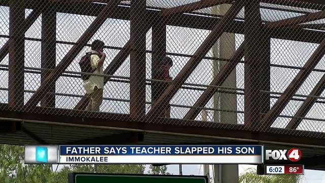 Man says teacher slapped his son, five other 2nd graders