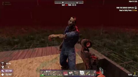 WTF!!?? is this ZOMBIE??? #7days to Die #OldManJM #gaming