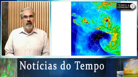 Alerta de fortes chuvas em várias regiões com riscos elevados. Temperatura sobe