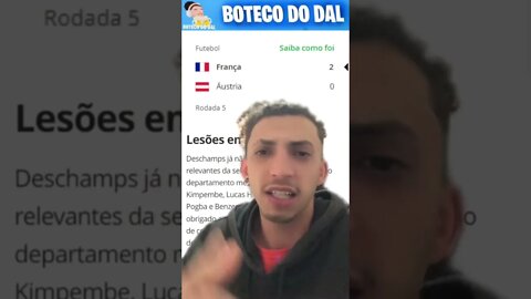 Papo de boteco #1 - França x Áustria - França perde muito Gol