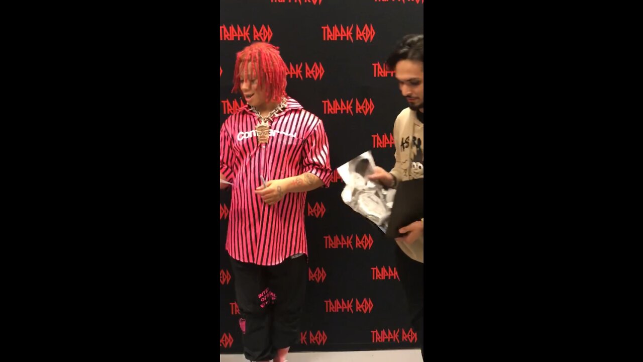 Trippie Redd Reaction To My Drawing