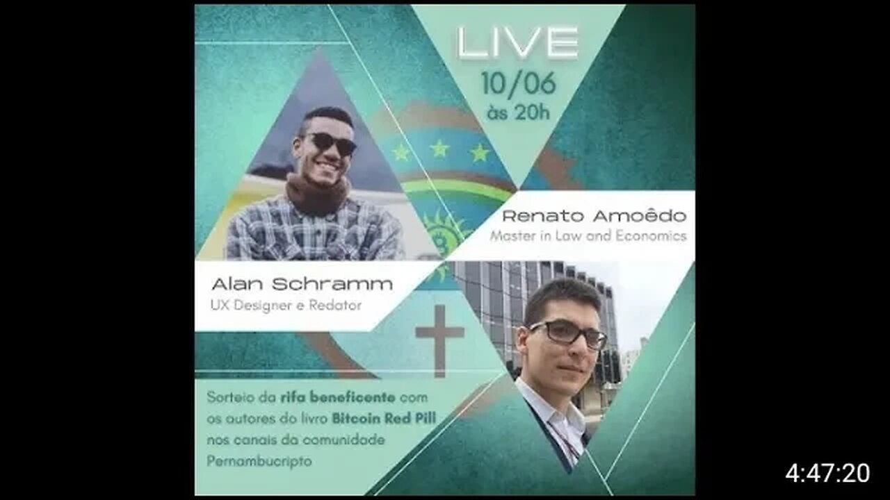 Sorteio da Rifa #PernambuCripto + Live com Alan Schramm e Renato Amoedo