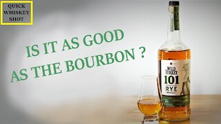 Wild Turkey 101 Rye Review - A good starter Rye ? - Quick Whiskey Shot