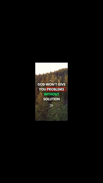 God won't give you problems without solution | #shorts #Quotes #inspired #motivational #educational