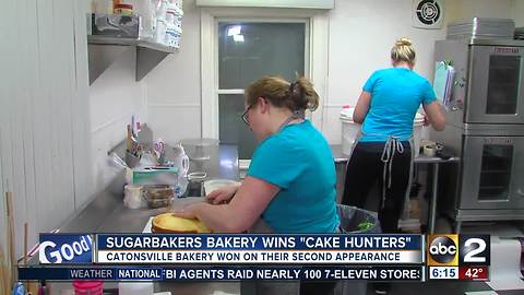 Local bakery wins Cake Hunters on the Cooking Channel