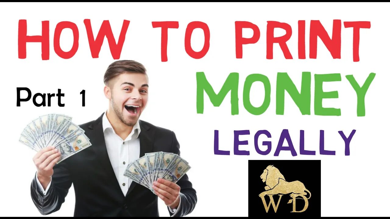 LEGAL WAY TO PRINT YOUR OWN MONEY IN 2020 || ONE SECRET TO CHANGE YOUR LIFE FOREVER || MUST WATCH!