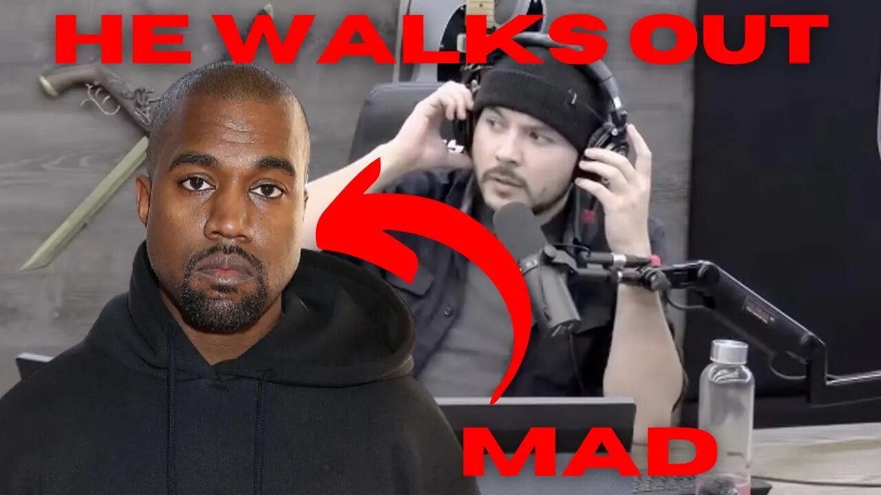 KANYE WALKS OUT ON TIM POOL
