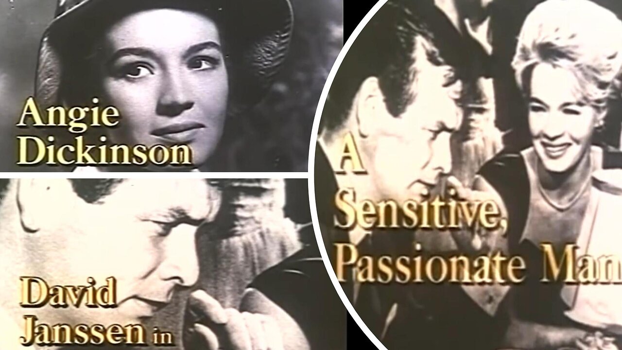 Angie Dickinson, David Jannsen | A Passionate Sensitive Man (1977) | Full Movie