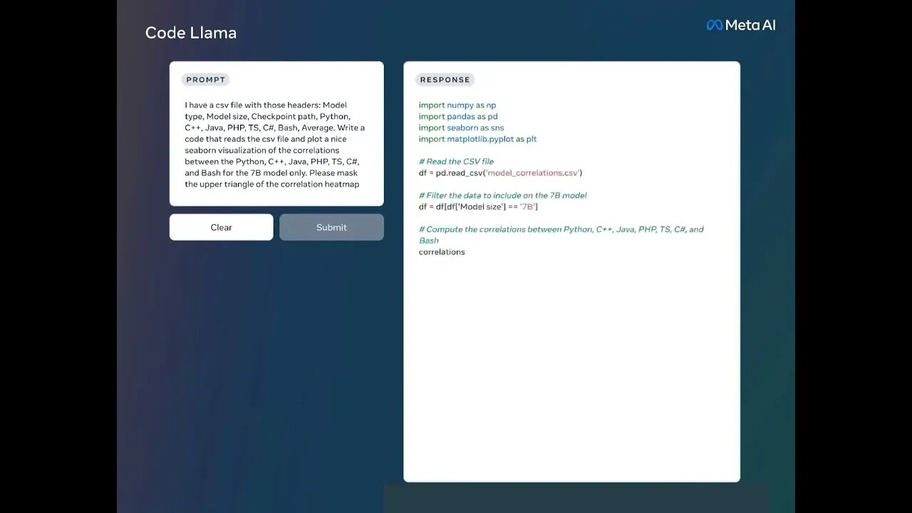 Code Liama is an open-source model available in 2 versions #pythonprogramming #pythontutorial