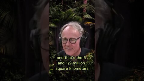 How big is the amazon forest? The Amazon forest is a colossal mystery - Joe Rogan & Graham Hancock