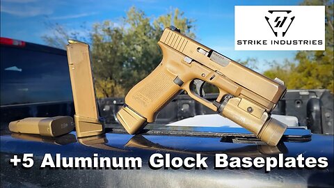 Strike Industries G17 +5 Aluminum Baseplate