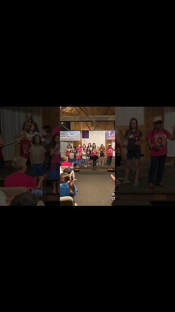 Junior Campers at Camp Constitution learn about the U. S. Constitution