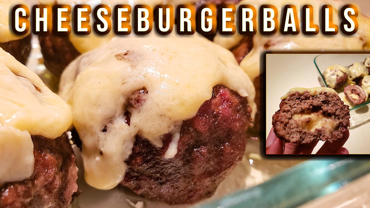 Cheeseburgerballs! Keto “Juicy Lucy” Meatballs (Carnivore Diet)