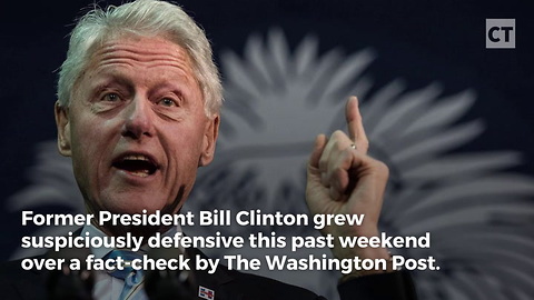 Bill Clinton Gets Oddly Defensive Over Haiti Accusation