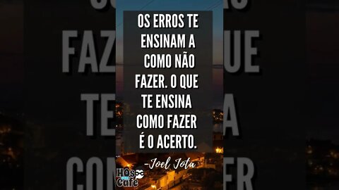 Frase do Joel Jota | #shorts