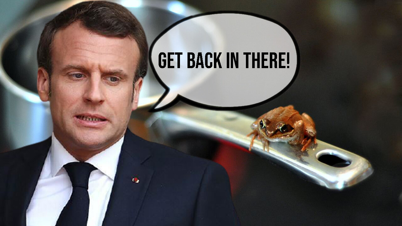 France’s Macron is Literally “Boiling the Frogs” with Escalating Mandates