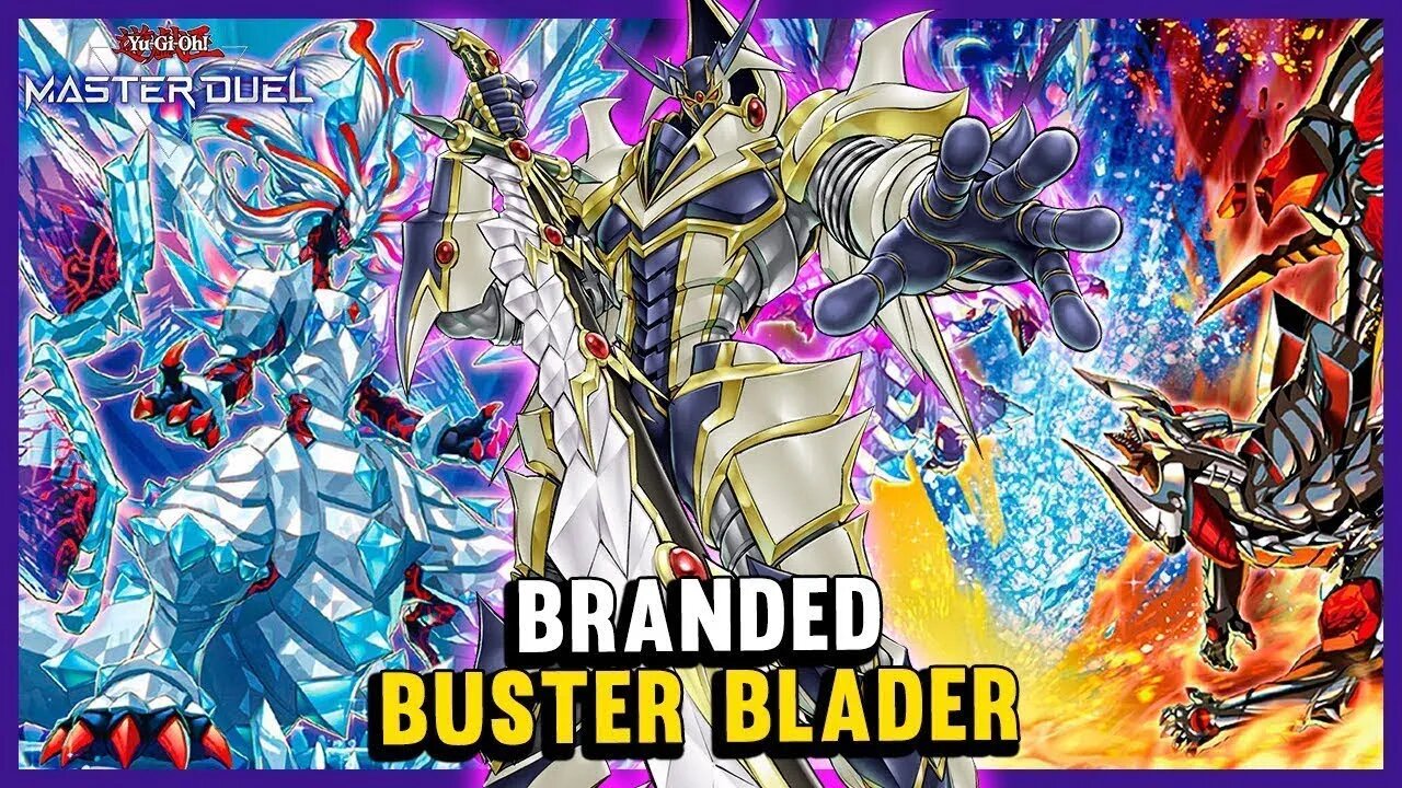 How to play Buster Branded in Yugioh Master duel (This match lasted 30 mins)