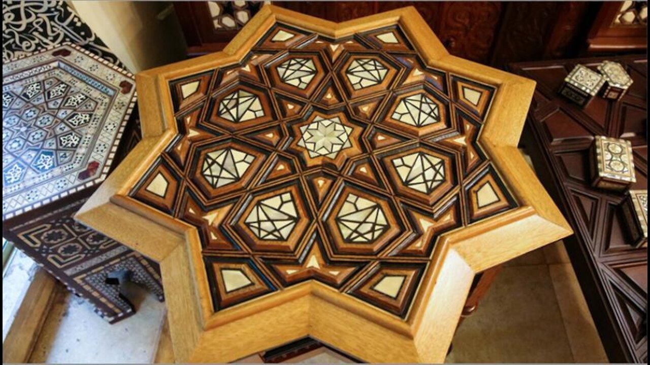 The market for creative handicrafts