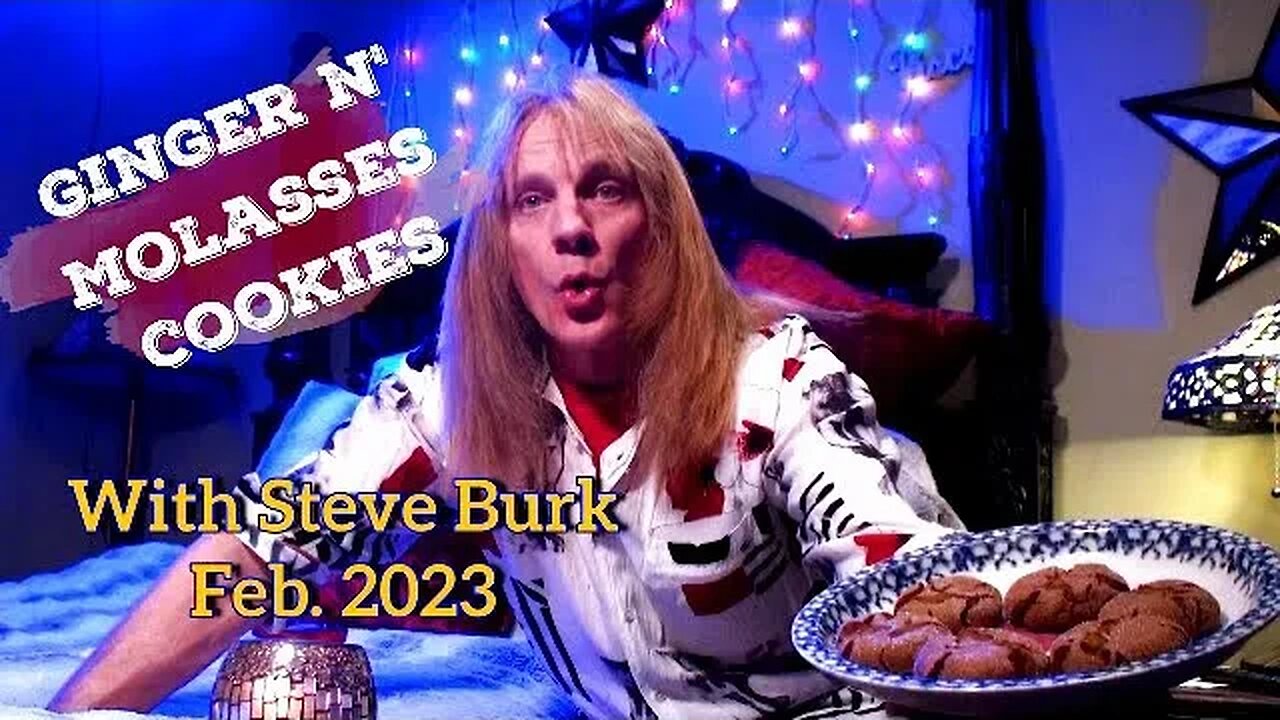 Ginger n' Molasses cookies, Steve Burk, 2023