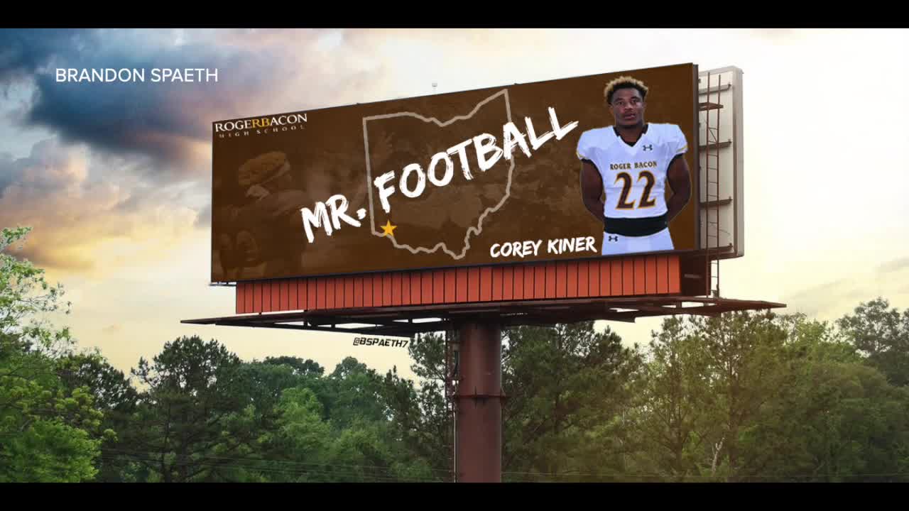 Roger Bacon senior running back Corey Kiner named 2020 Ohio Mr. Football