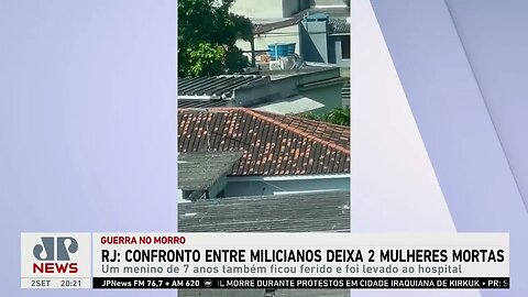 Confronto entre milicianos no RJ deixa duas mortes e uma criança ferida