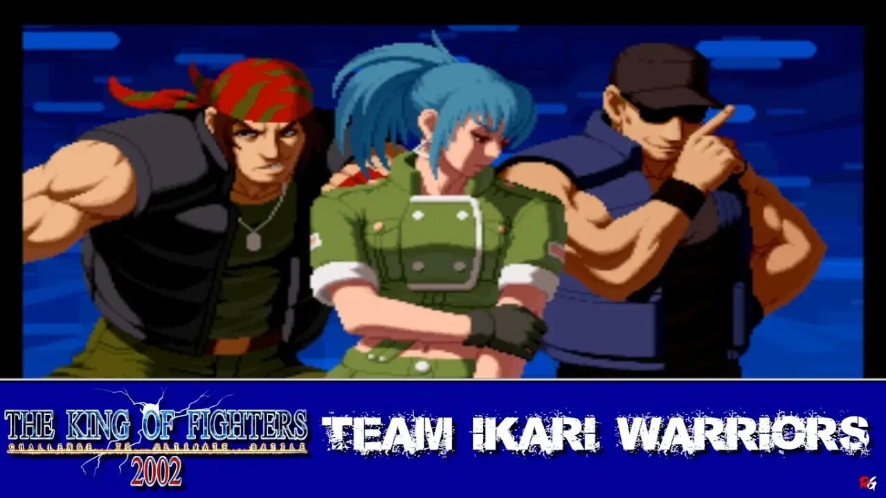 The King of Fighters 2002: Arcade Mode - Team Ikari Warriors