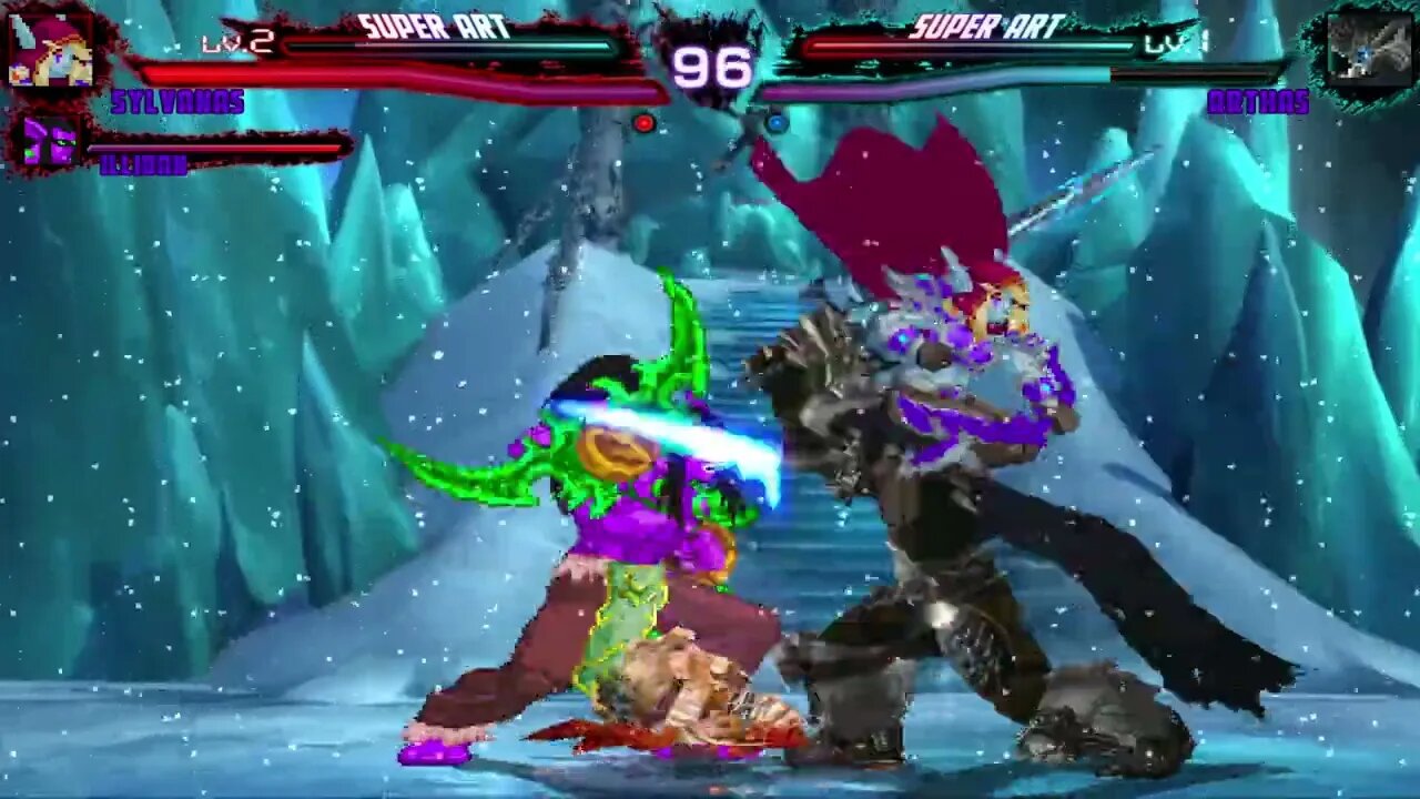 Mugen: Lady Sylvanas, Illidan Stormrage vs Lich King