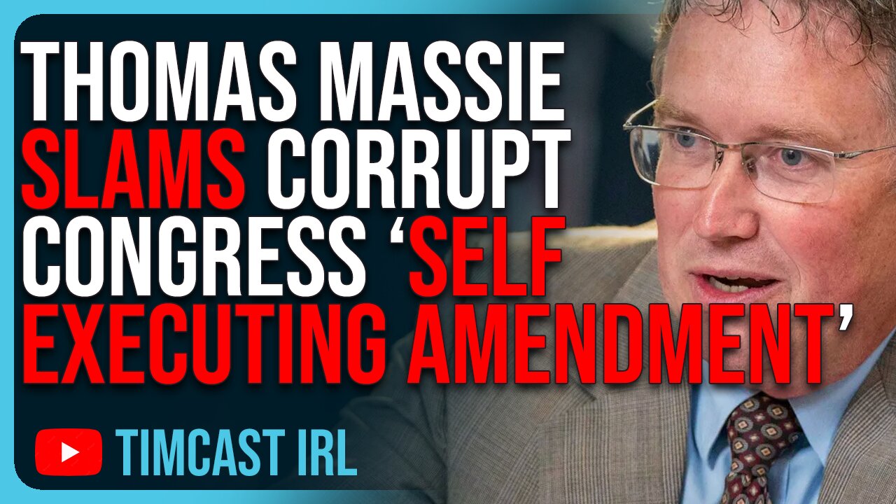 Thomas Massie SLAMS Corrupt Congress ‘Self Executing Amendment’, Dirty Tricks To FOOL America