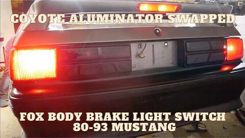 FOX BODY BRAKE LIGHT SWITCH KIT | 80-93 MUSTANG