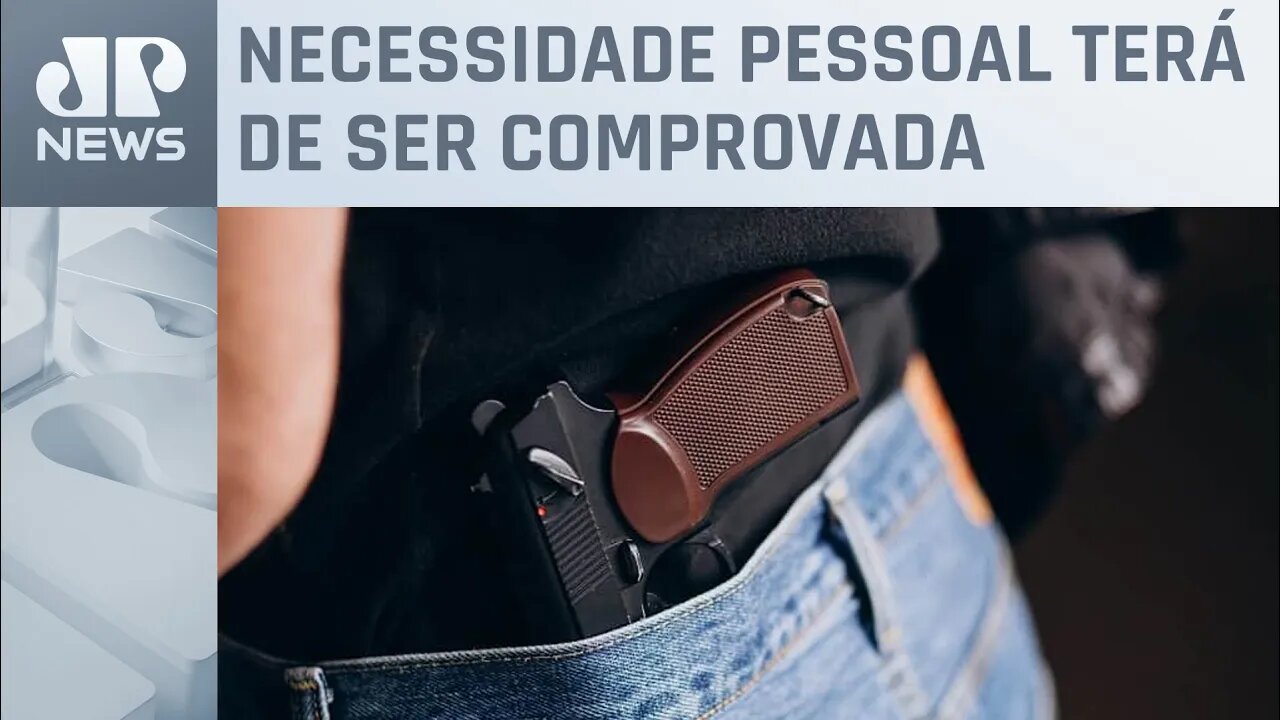 STF define novos critérios para política de controle no porte de armas