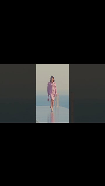 Loli Bahia open the Versace cruise 2023 FashionShow