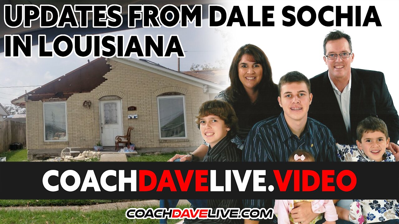 Coach Dave LIVE | 9-8-2021 | Updates from Louisiana