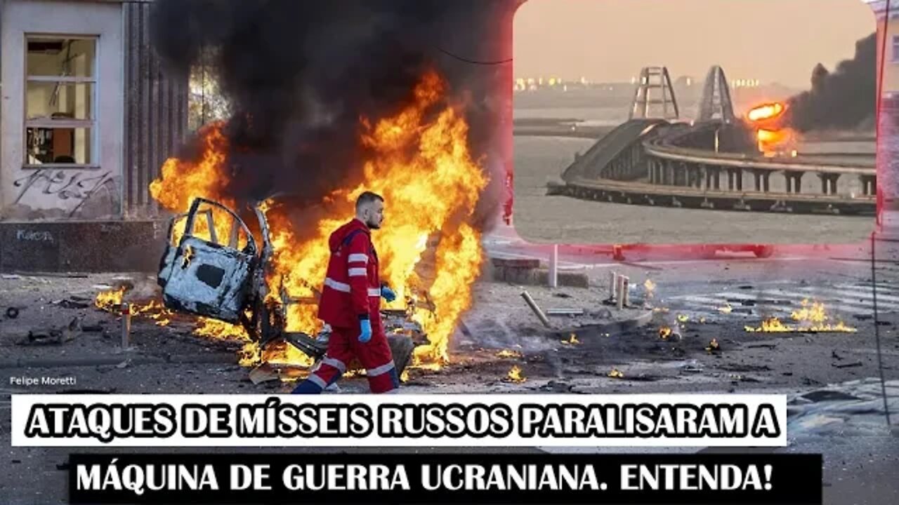 Ataques De Mísseis Russos Paralisaram A Máquina De Guerra Ucraniana. Entenda!