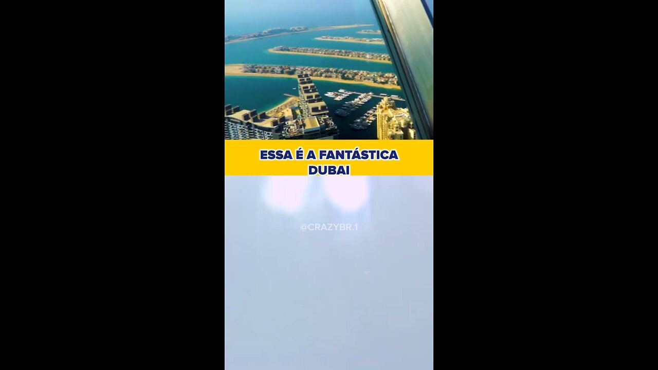 O MAIS NOVO MIRANTE DE DUBAI!!! #novo #mirante #dubai #curiosidades #viral