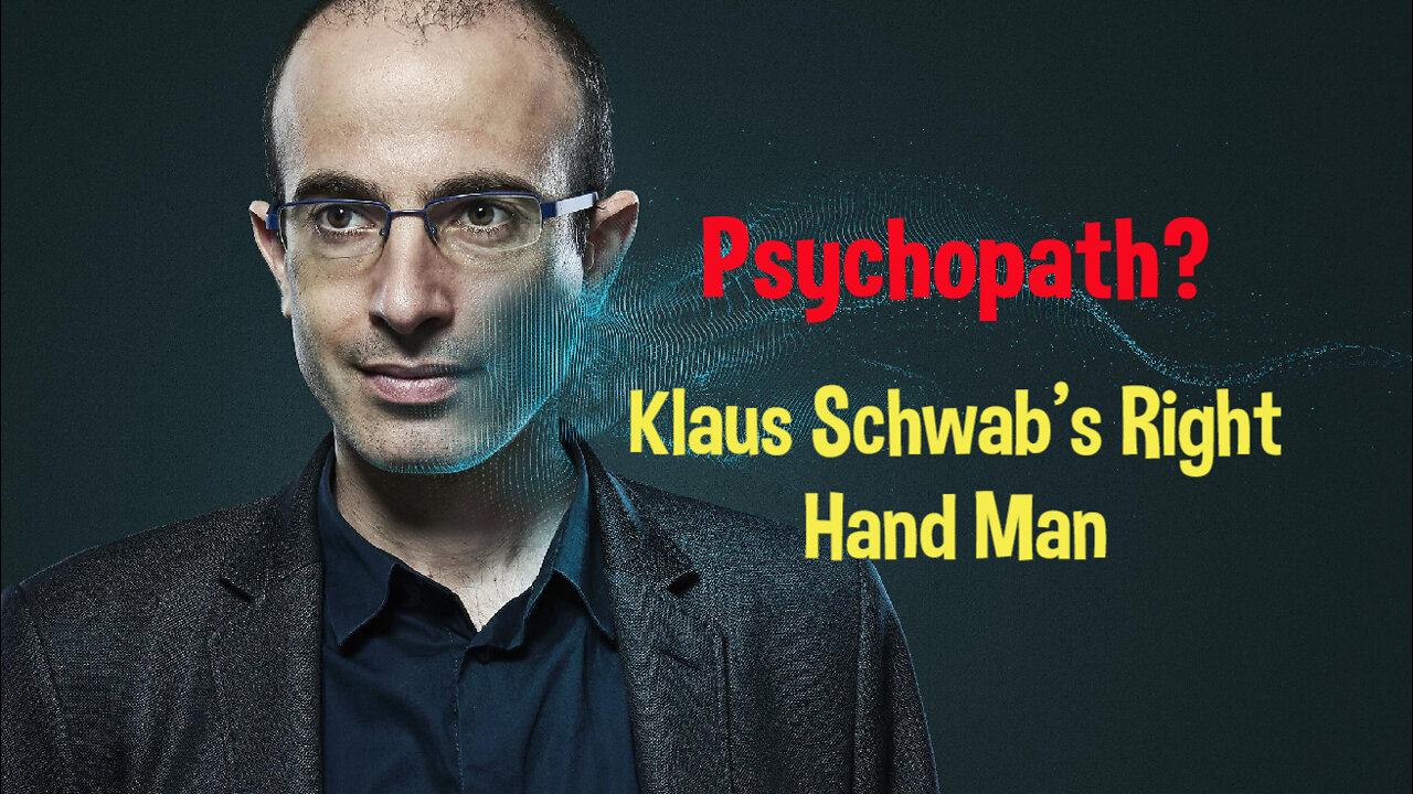 Klaus Schwab's Psychopath Guru, Yuval Noah Harari ~ "What To Do With All Of These Useless People?"