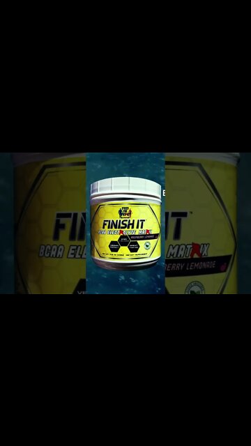 Finish It BCAA Electrolyte Matrix! The Best Tasting Stevia & Vegan Friendly BCAA On The Market 💪