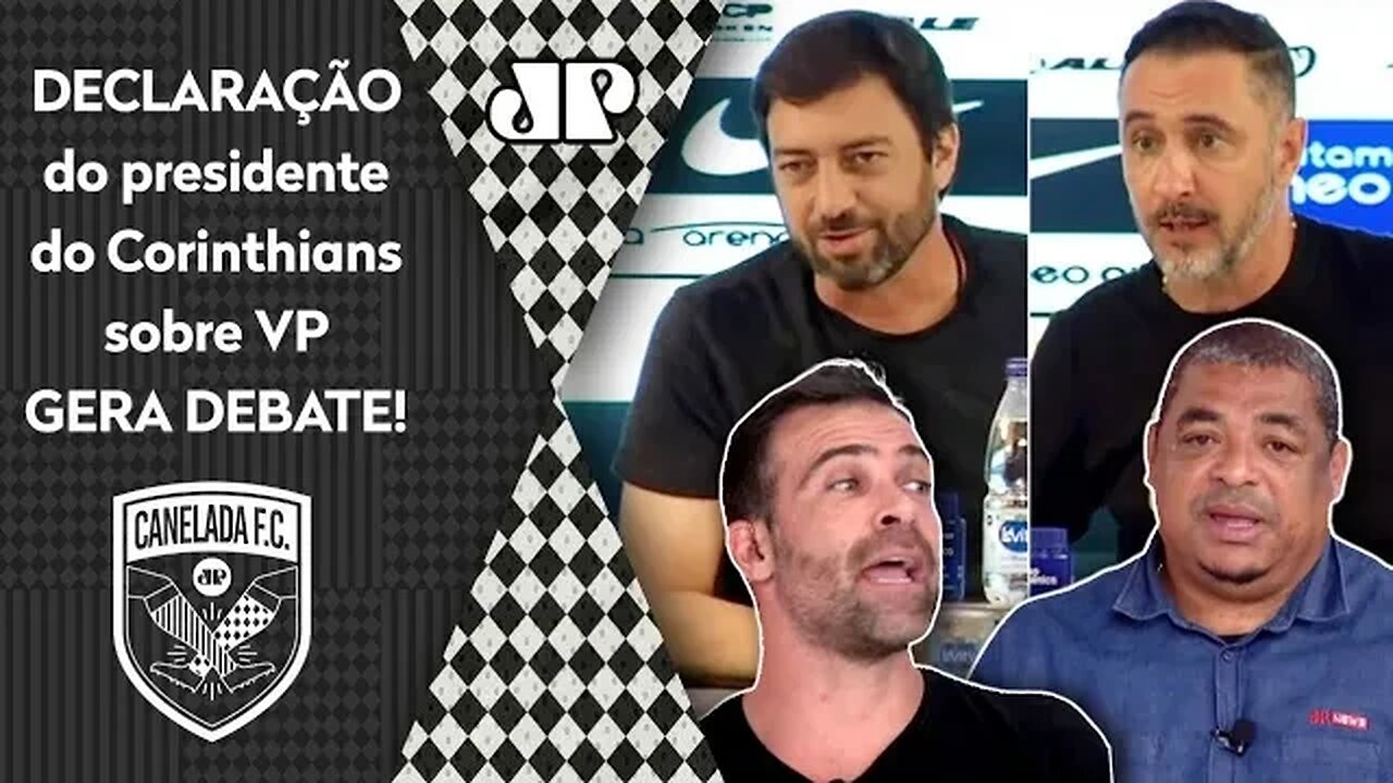 "É INACREDITÁVEL! Tá FICANDO CLARO que o Vítor Pereira..." Coletiva no Corinthians gera DEBATE!