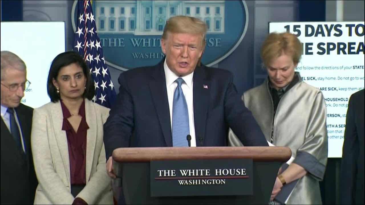 Trump: COVID-19 could 'wash through' by July or August