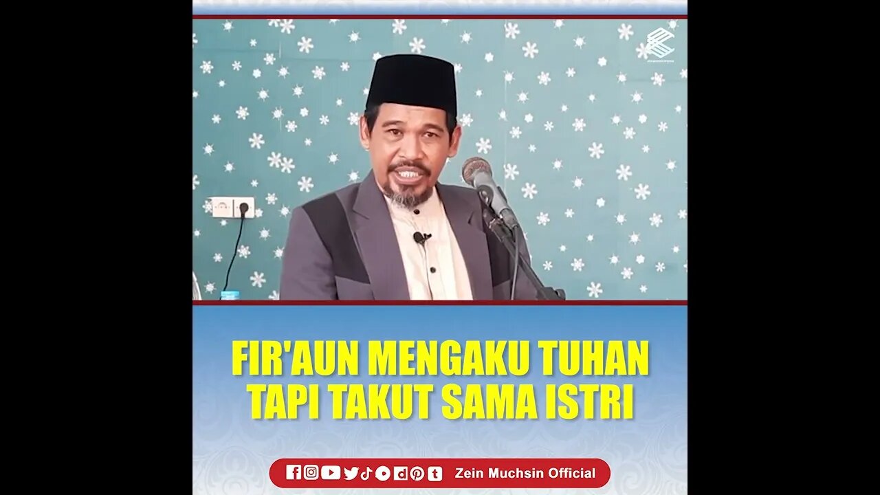 Fir'aun Mengaku Tuhan Tapi Ternyata Takut Istri